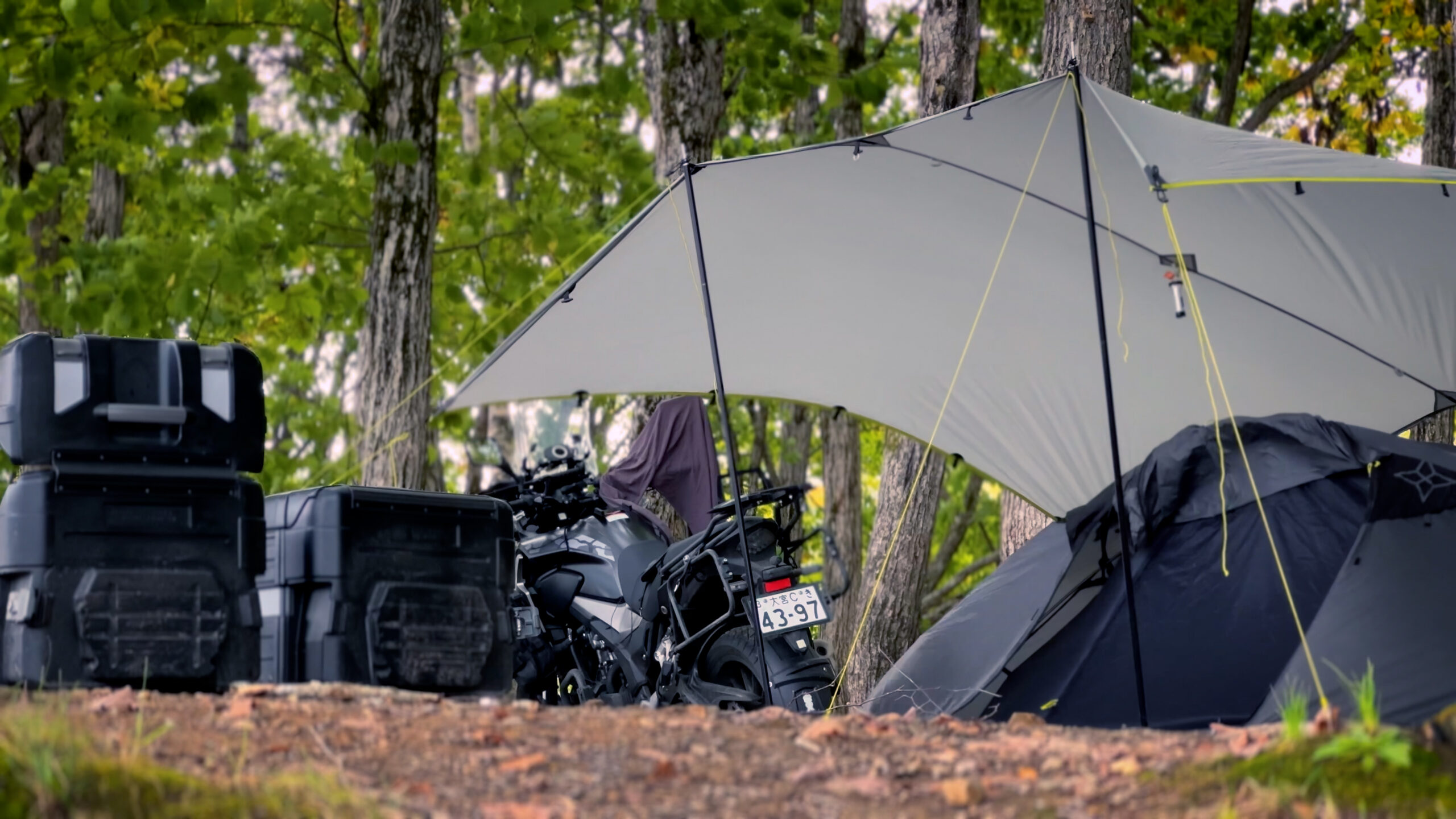 ニンジャテント・タープ・スティック3点セット NINJA TARP – PAAGOWORKS