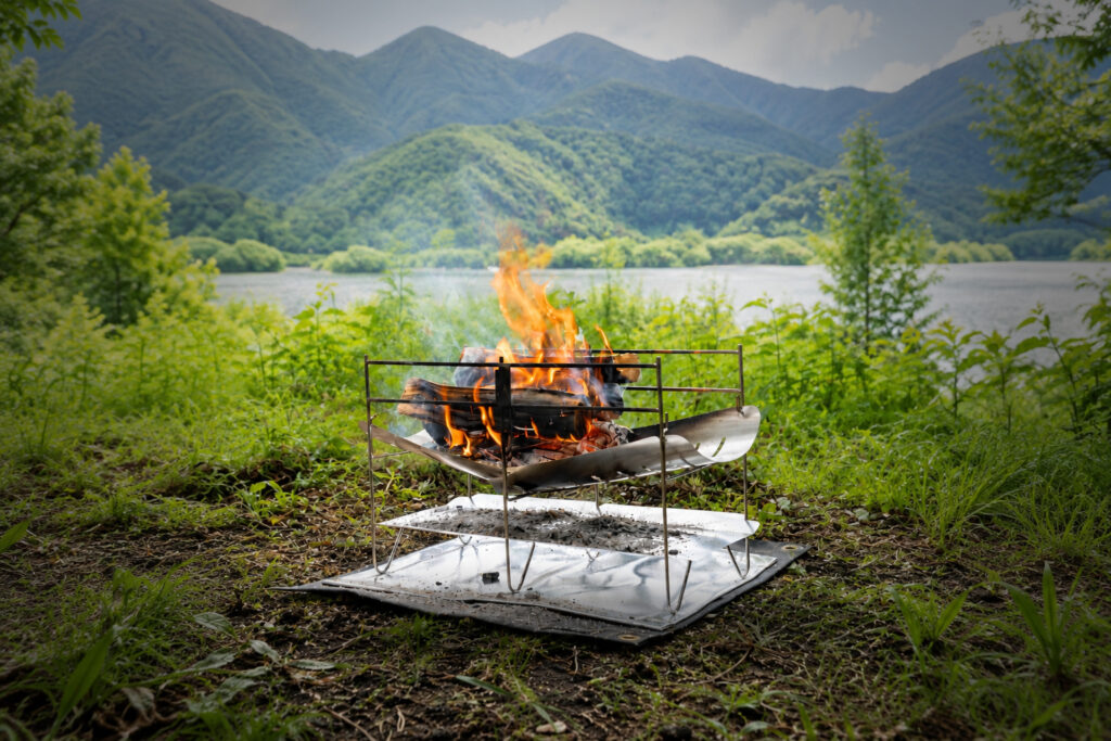 レビュー】ZEN Camps「NT Fire Stand」を使ってみた！ピコグリルとの